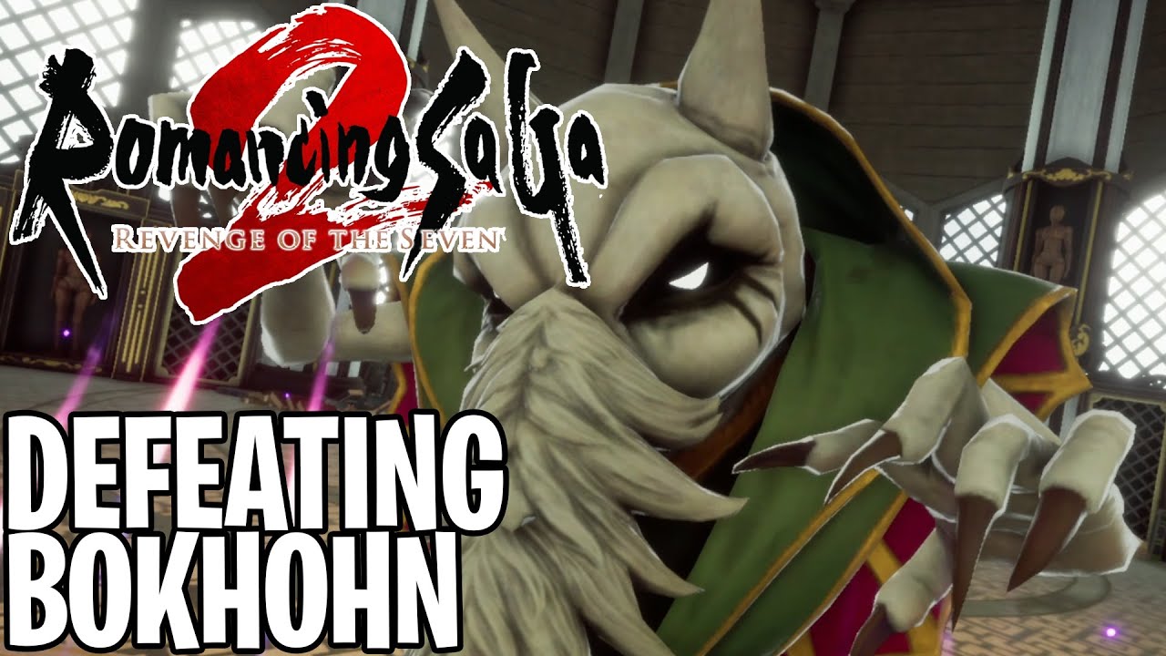Romancing Saga 2: Месть Семерых | Сухопутное судно, используя метод стратега (бой с боссом Бохохна)