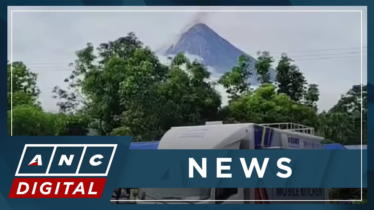 Rockfall events, pyroclastic flow recorded from Mayon volcano | ANC