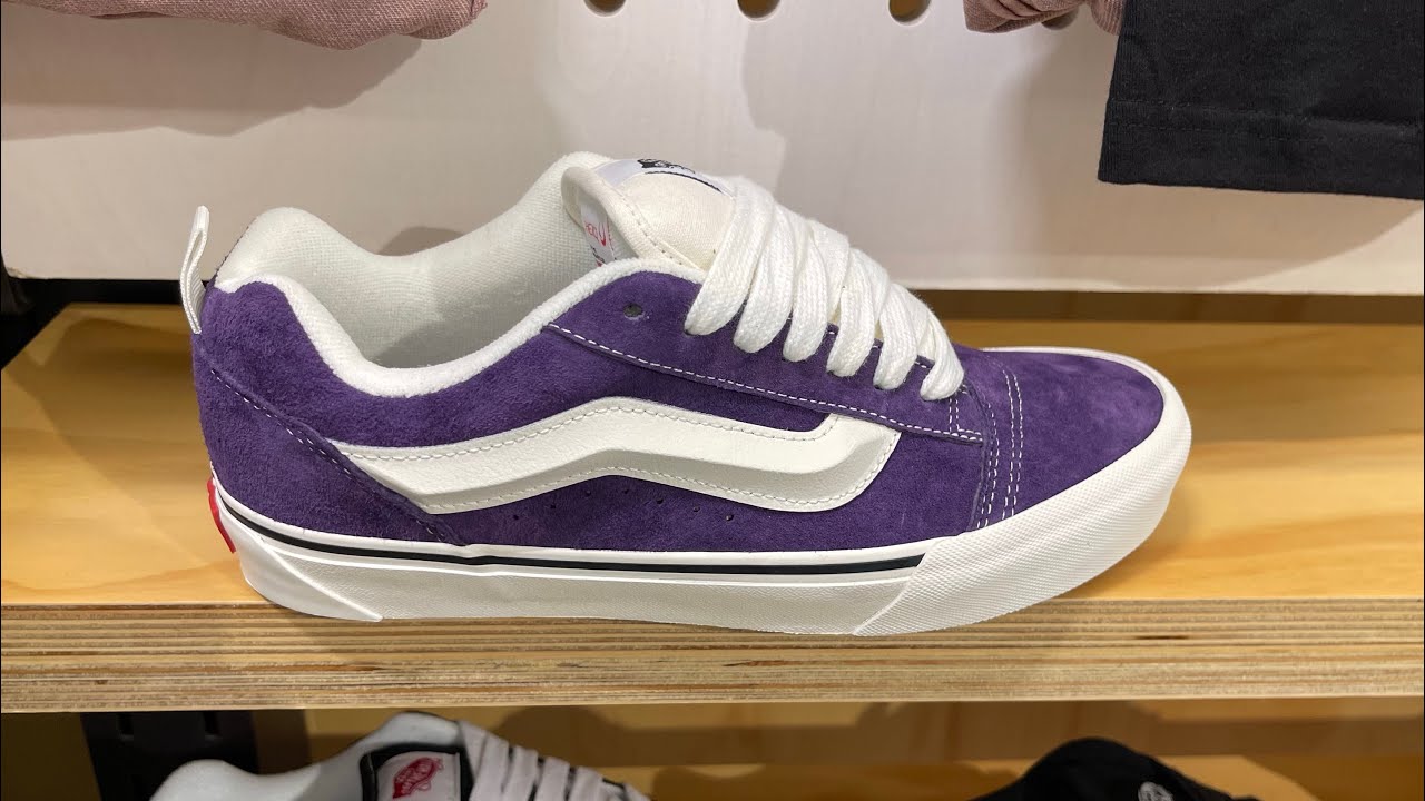 Vans KNU Skool (Pig Suede Dark Purple) - Style Code: VN000CS0DRV-PUR