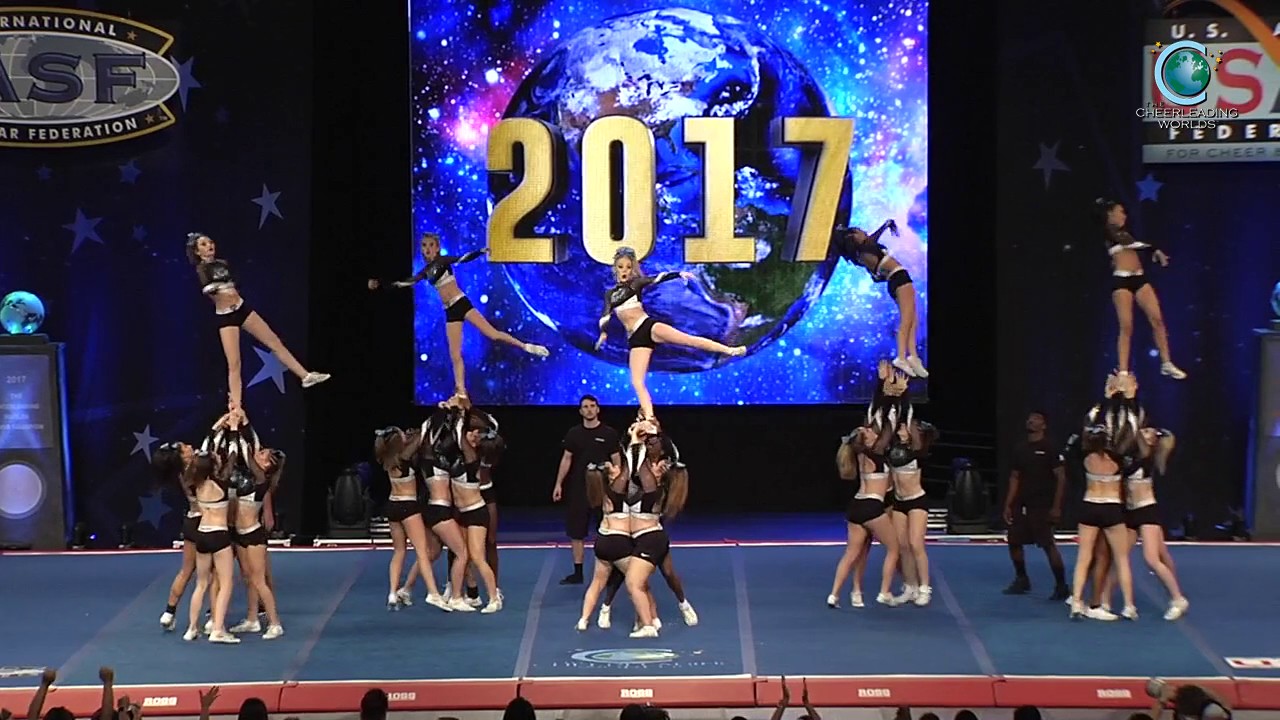 Black Widow Cheer Gym (Canada) - Love [2017 International Open All Girl 5 Finals]