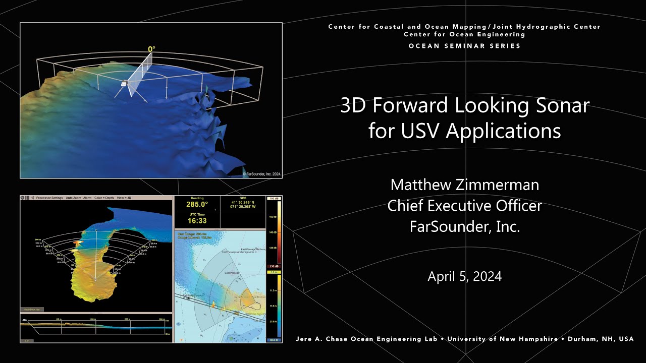 3D Forward Looking Sonar for USV Applications