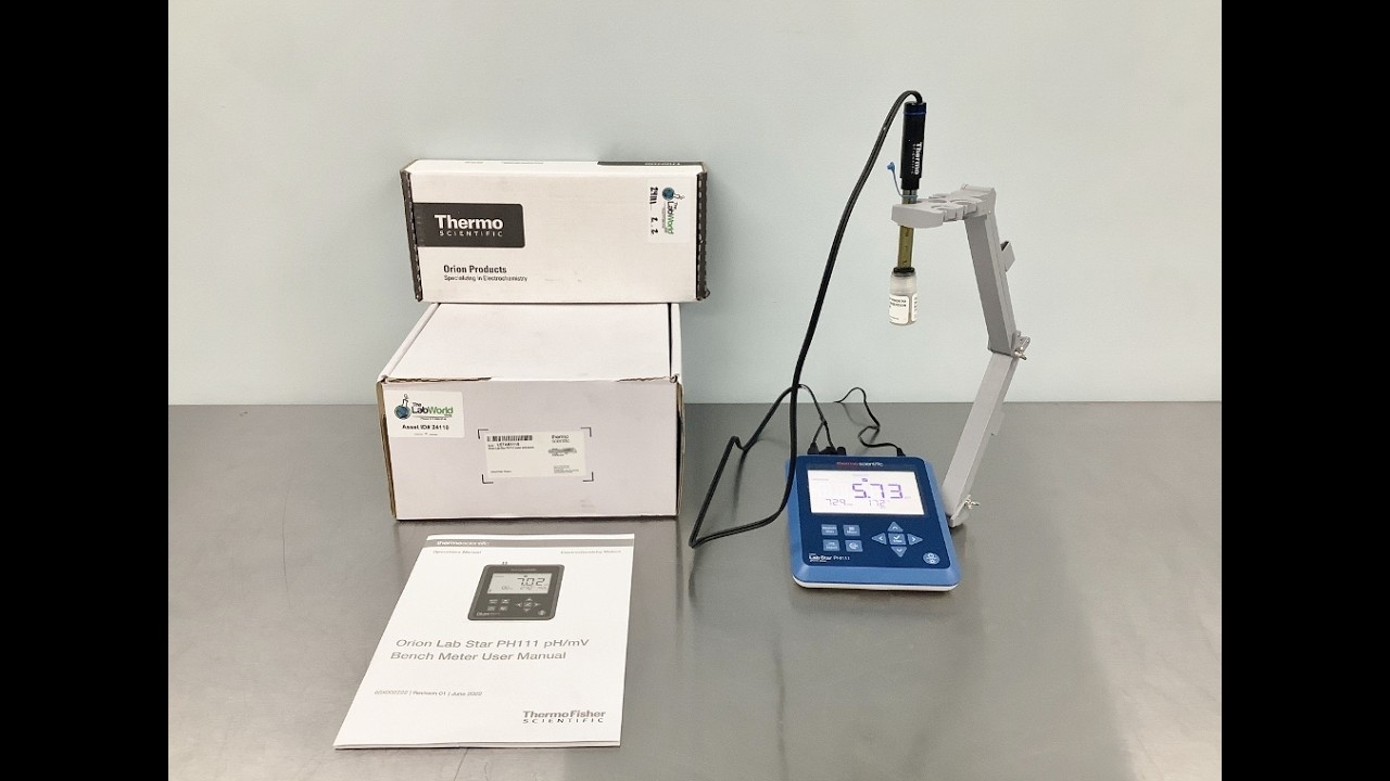 Thermo Orion Lab Star PH111 pH Meter Video ID 24110