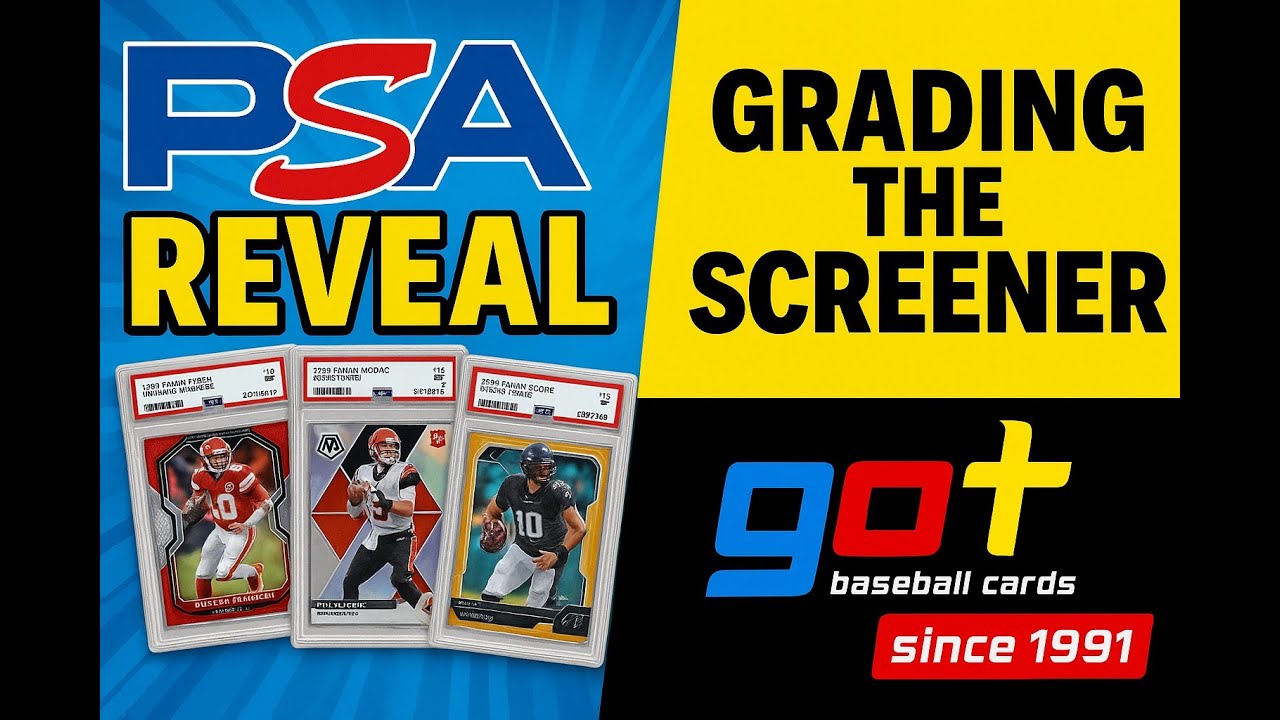 PSA Grades Returned!!🏺 | Can GotBaseballCards.com Save Us from the Temple of 9s?!?!?