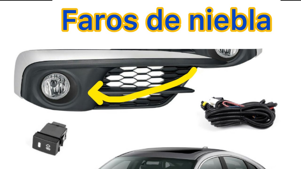 Instalando nieblas en Honda civic