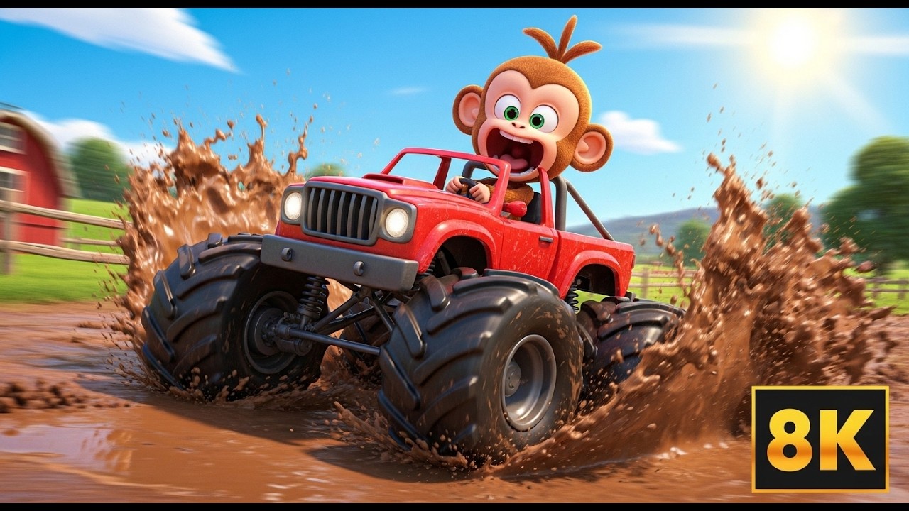 🚜 40 Minutos de Caminhões e Tratores! O Filme do Kiki @DREAM KIDS