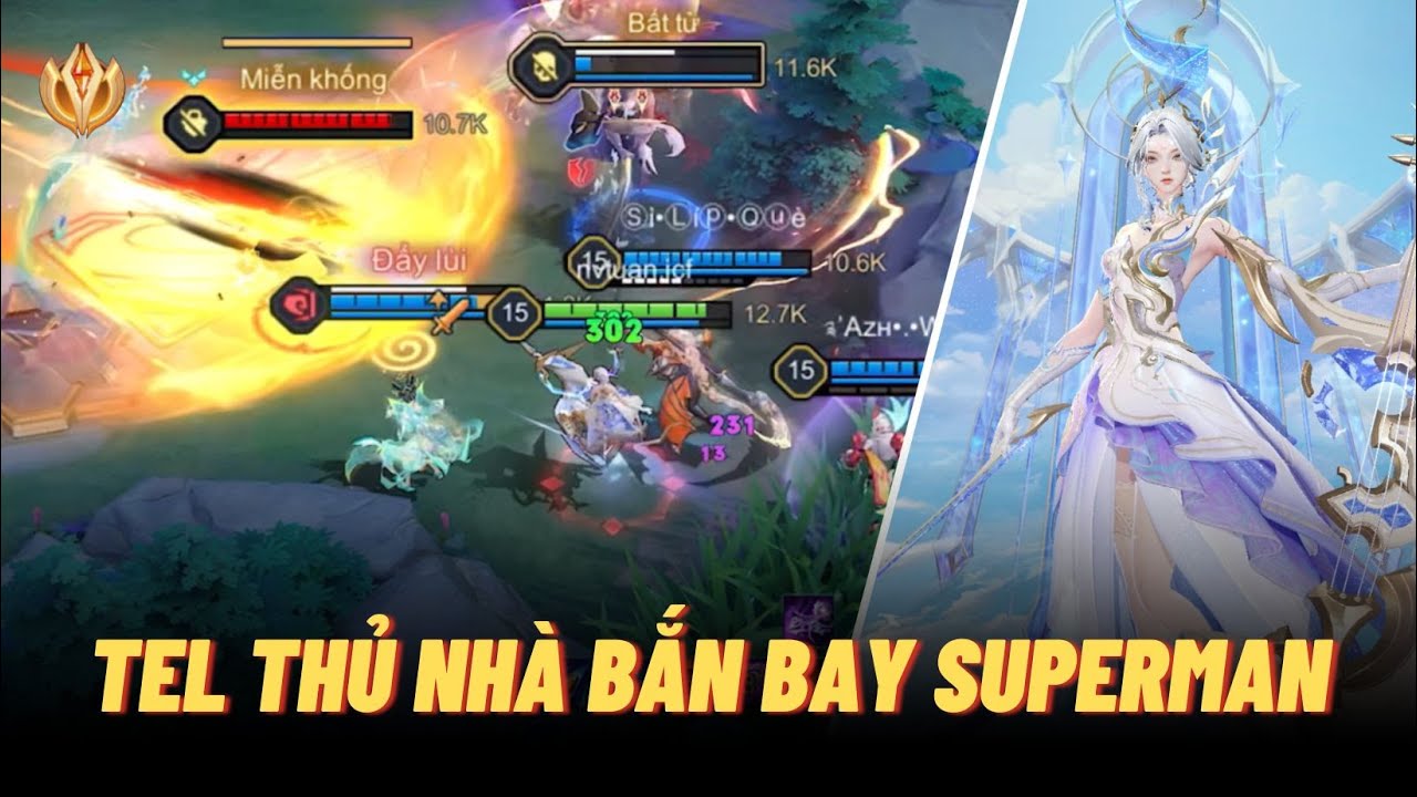 Tel’Annas cầm kiếm Fafnir bắn màu Superman và trận đấu thủ nhà lật kèo gần 30p căng đét | Icyfoxx