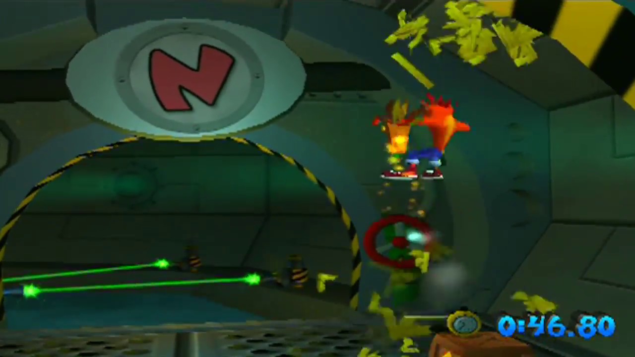 Crash Bandicoot: The Wrath of Cortex - Level 10: H2 Oh No (Platinum Relic)