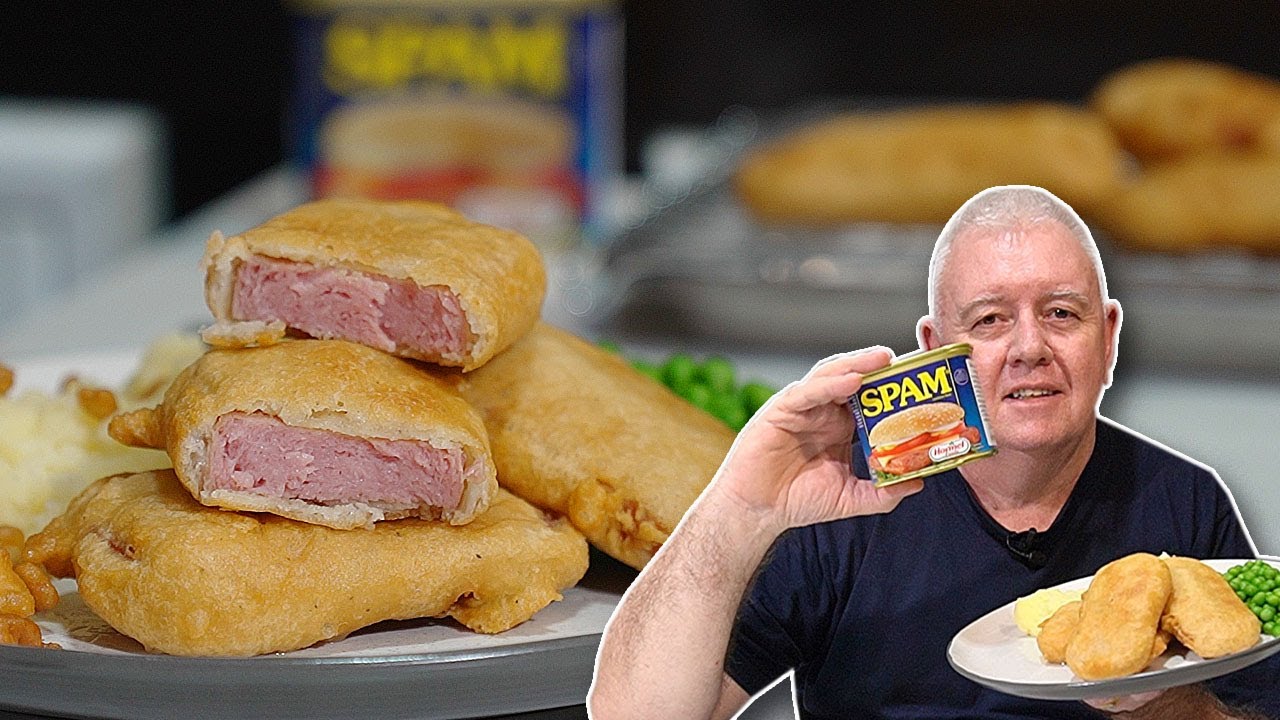 Classic Spam Fritters - British style