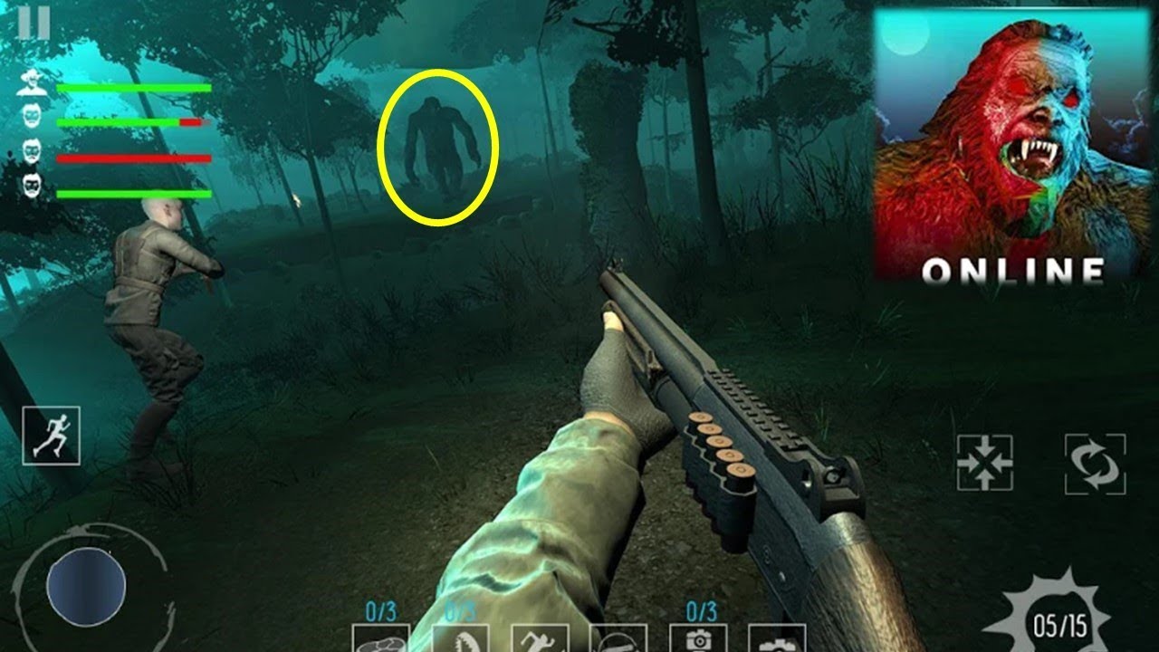 Bigfoot Hunting Multiplayer | Android gameplay