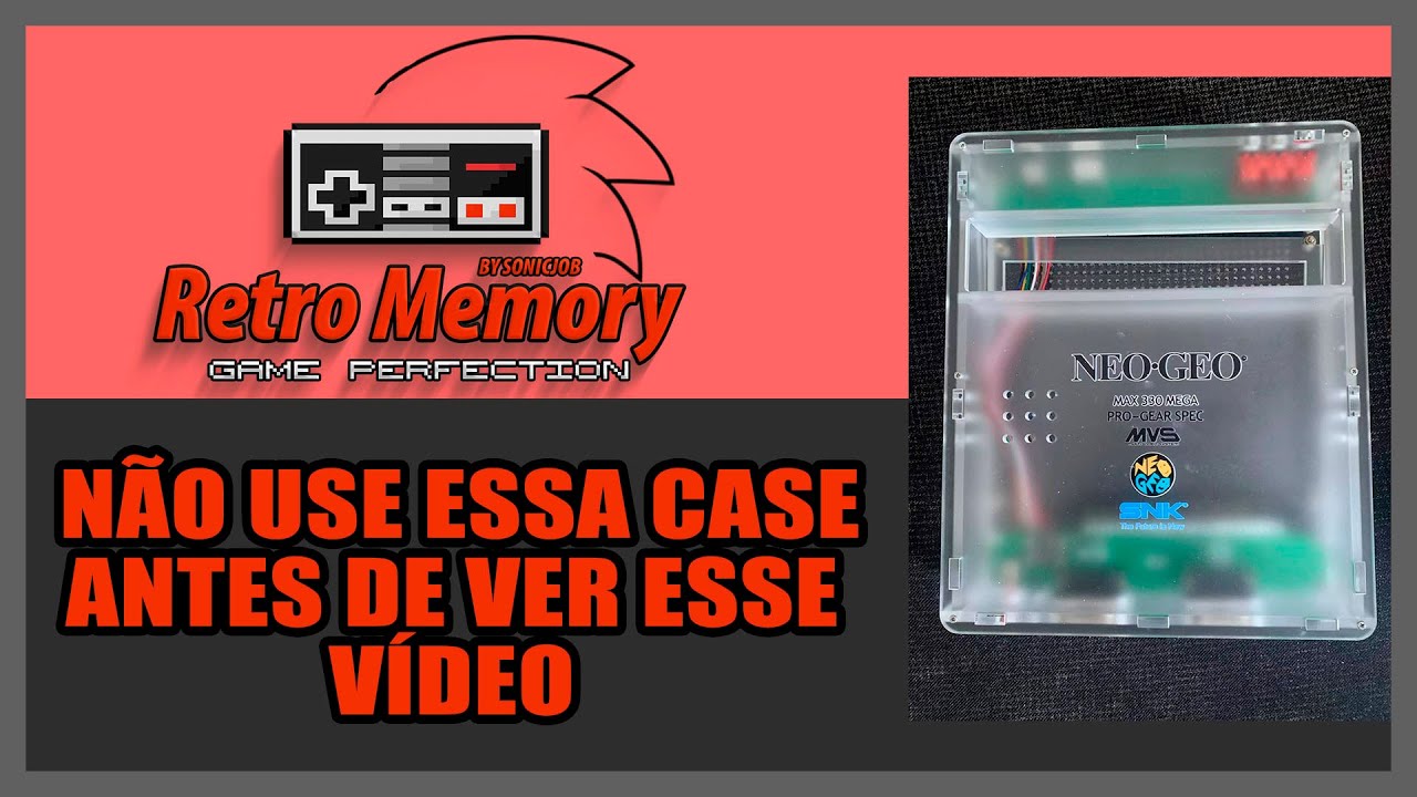 Não use essa case MVS antes de ver esse vídeo, perigo de queimar seu conversor.