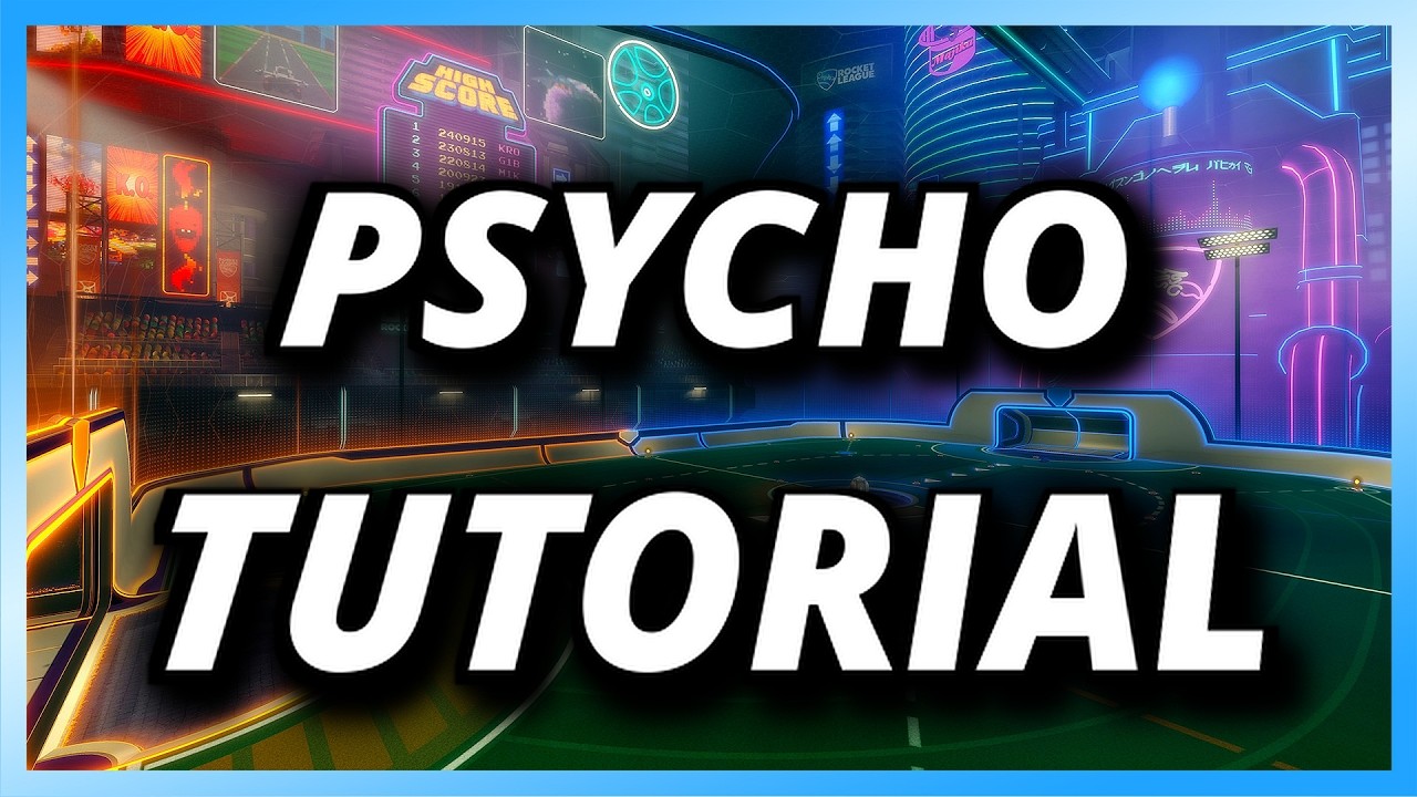 Учебное пособие по игре Rocket League PSYCHO