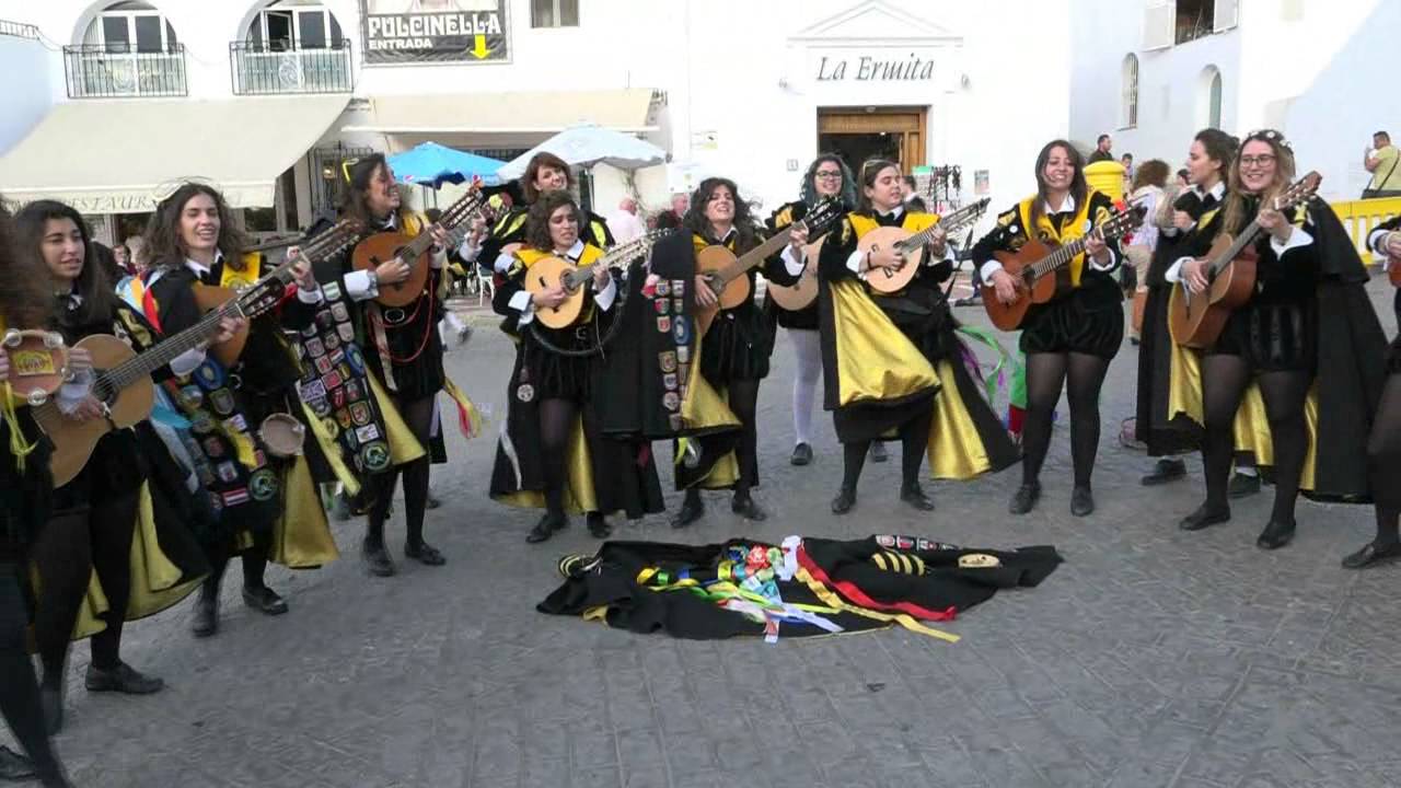 PASACALLES  TUNA FEMENINA MEDICINA MÁLAGA  16 04 2016