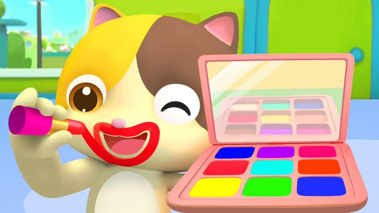 Vamos a Maquillar a Papá | Canciones Infantiles | Colores Para Niños | BabyBus Español