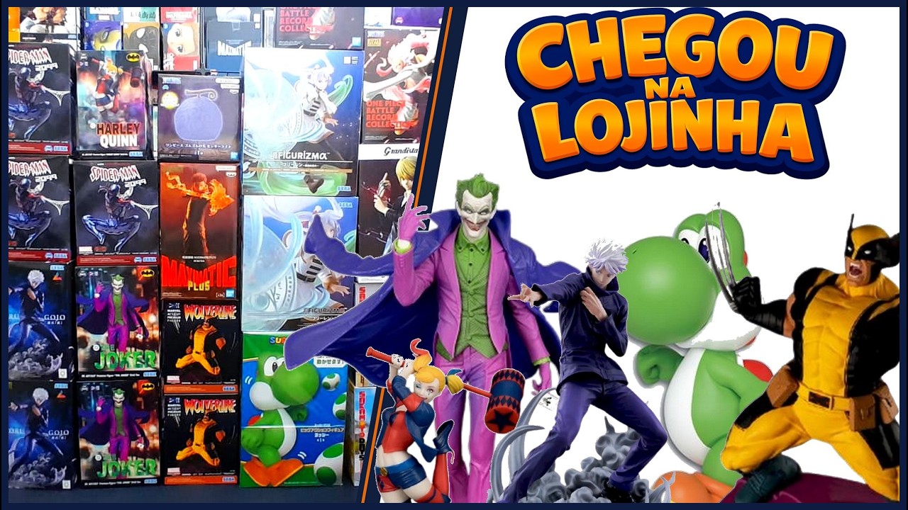 Colecionáveis que chegaram à pronta entrega da Banpresto, Sega , Furyu - Chegou na Lojinha #11
