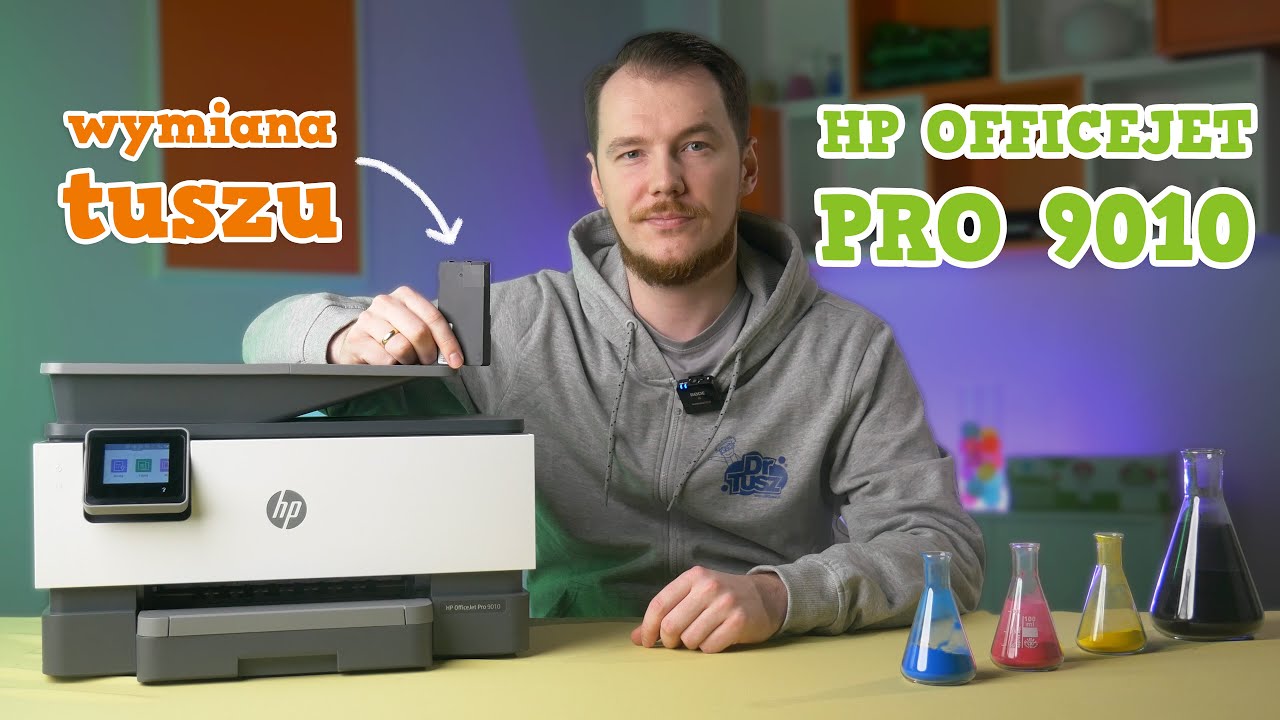 Jak wymienić tusz w HP OfficeJet Pro 9010? | DrTusz.pl
