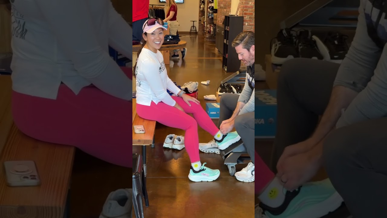 Hoka&rsquo;s most plush and cushioned shoe yet, the Bondi 9, is here! #hoka #newshoes
