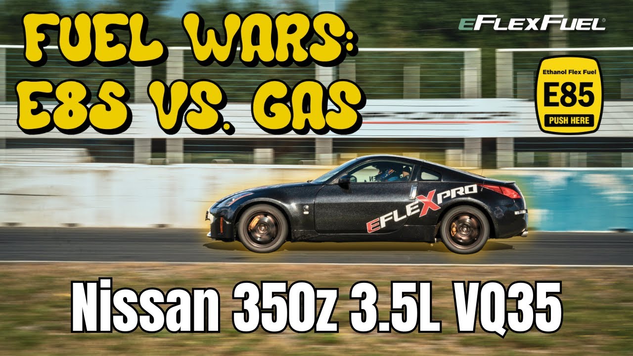 Fuel Wars: Nissan 350z Dyno | eFlexFuel + E85 vs. Gas: Which Wins?