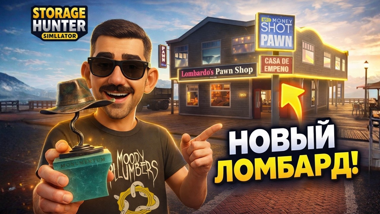 Я КУПИЛ ЛОМБАРД НА ПРИСТАНИ?! ЭТО ТЕПЕРЬ МОЯ ТОЧКА? ➤ Storage Hunter Simulator #30