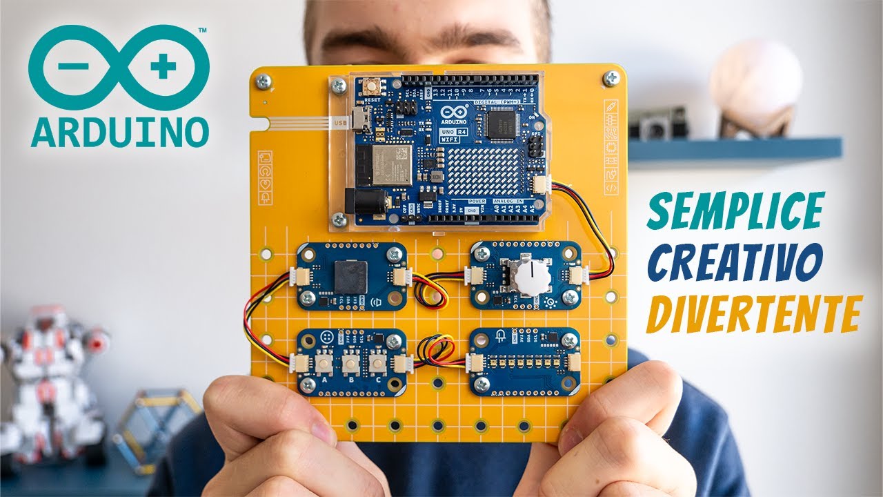 IMPARA a PROGRAMMARE DIVERTENDOTI con Arduino Plug and Make Kit