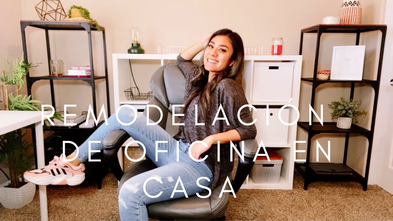 Remodelación de oficina en casa!
