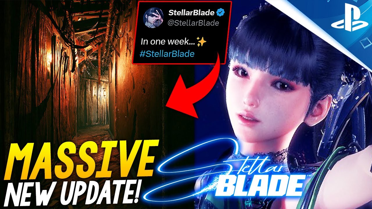 MASSIVE Stellar Blade UPDATE - NEW CONTENT Teased for NEXT WEEK + More PlayStation News!