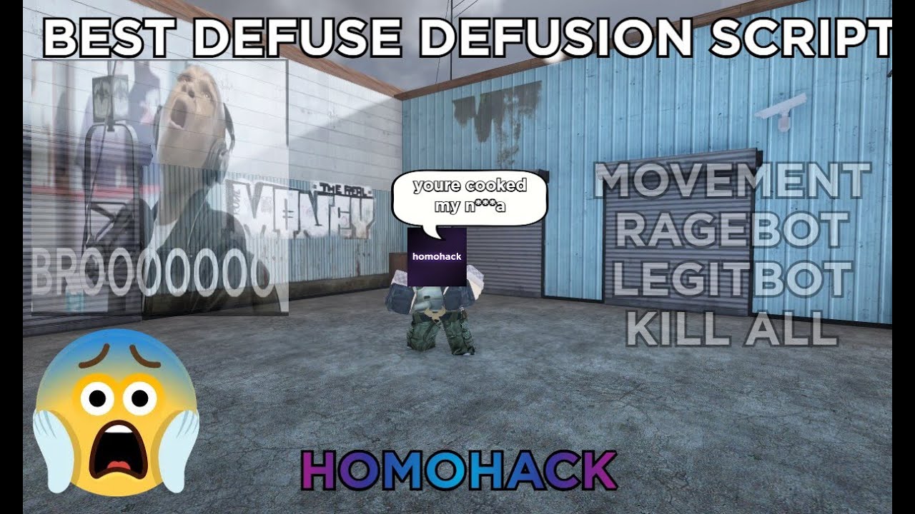 Trolling Defuse Division with Homohack.. || BEST DEFUSE DIVISION SCRIPT (2025)