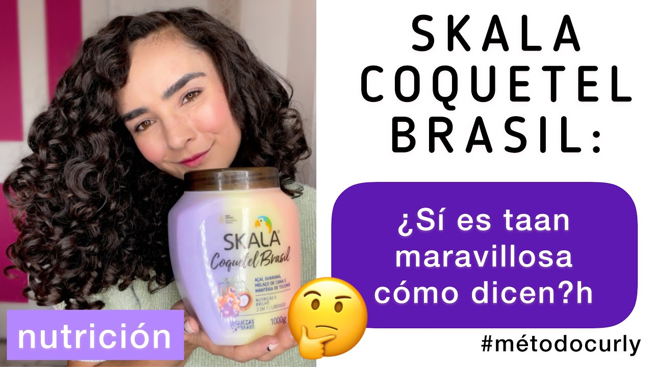 ✨ SKALA COQUETEL BRASIL: ¿SÍ ES TAN BUENA CÓMO DICEN? ✨ #nutrición #metodocurly