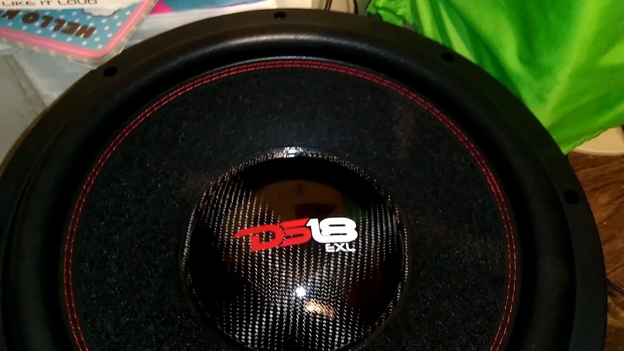 Comparando woofer's DS 18 de 15 pulgadas