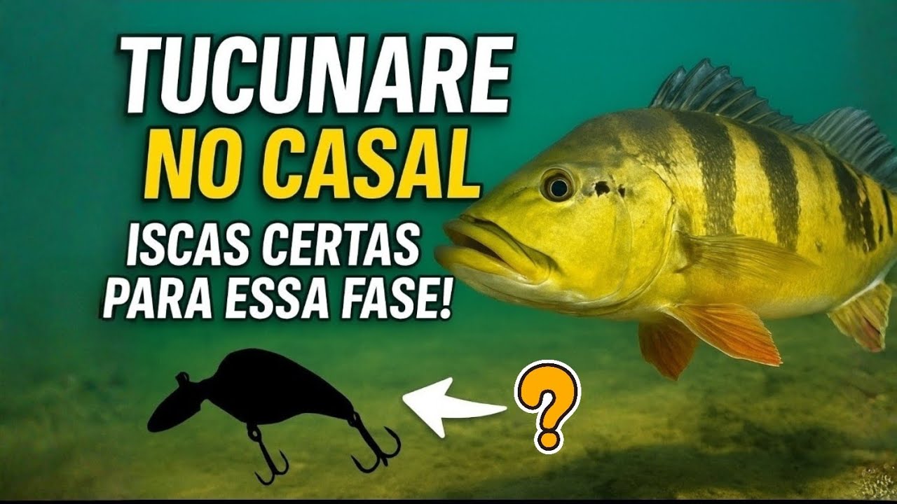 TUCUNARÉ NO CASAL! Use ESSAS ISCAS e Veja o Resultado!