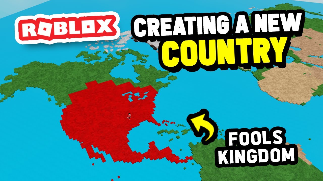 Создание собственной страны в Roblox Empire