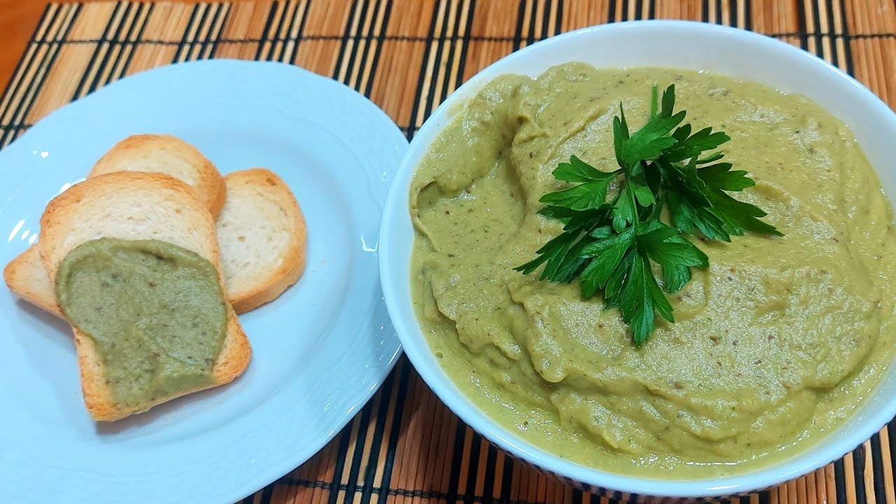 Patê de berinjela delicioso! 💗😋
