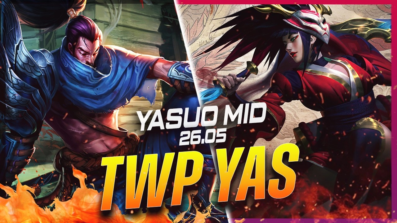 TheWanderingPro - Ясуо против Акали на миду, патч 26.5 - Геймплей за Ясуо