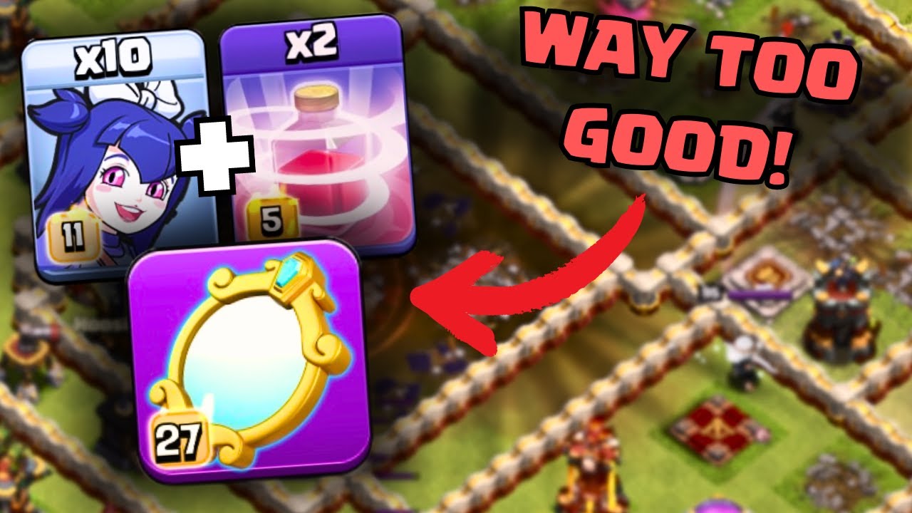 New MASS RECALL + BROOM WITCH + MAGIC MIRROR is WAY TOO GOOD! | TH16 best attacks