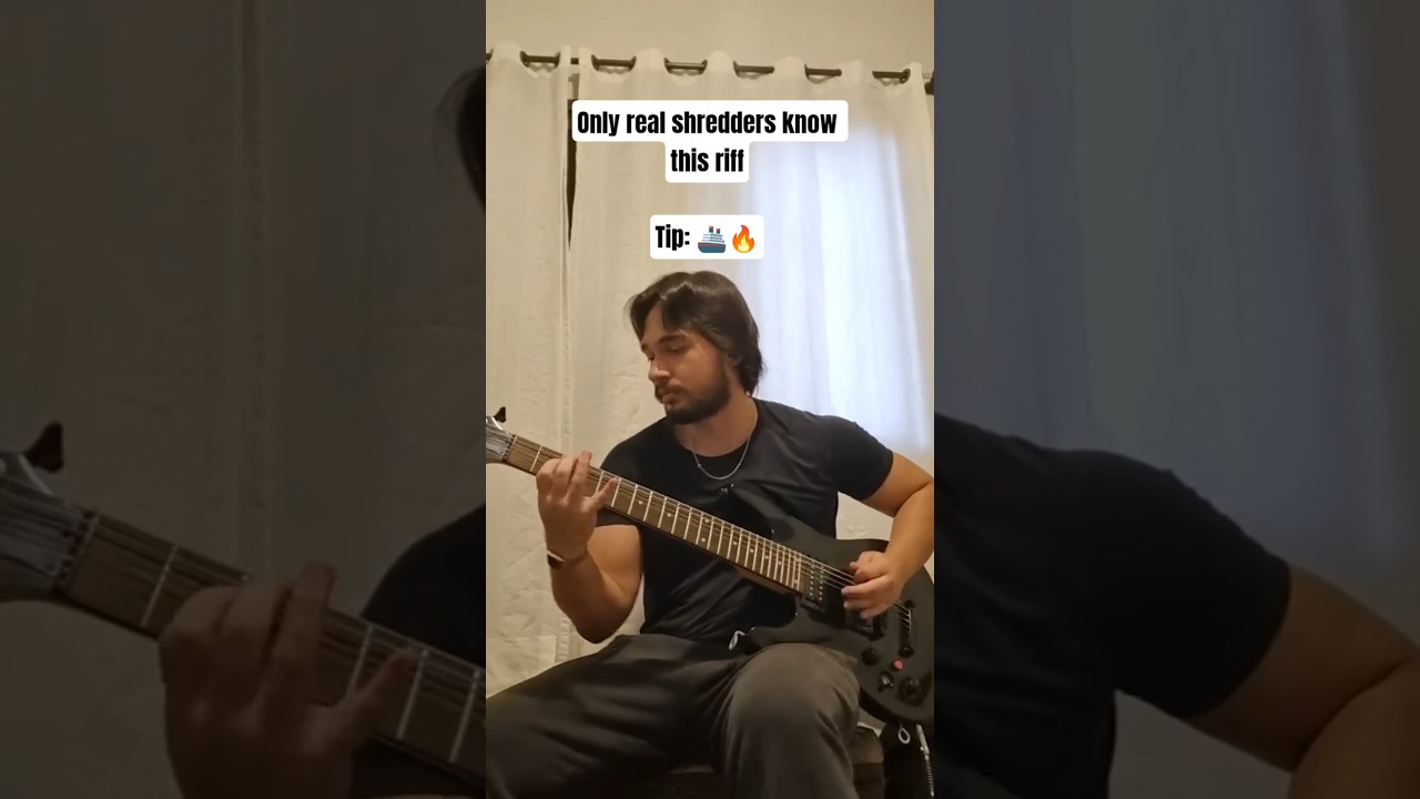 Do you know this riff "🚢🔥"? 