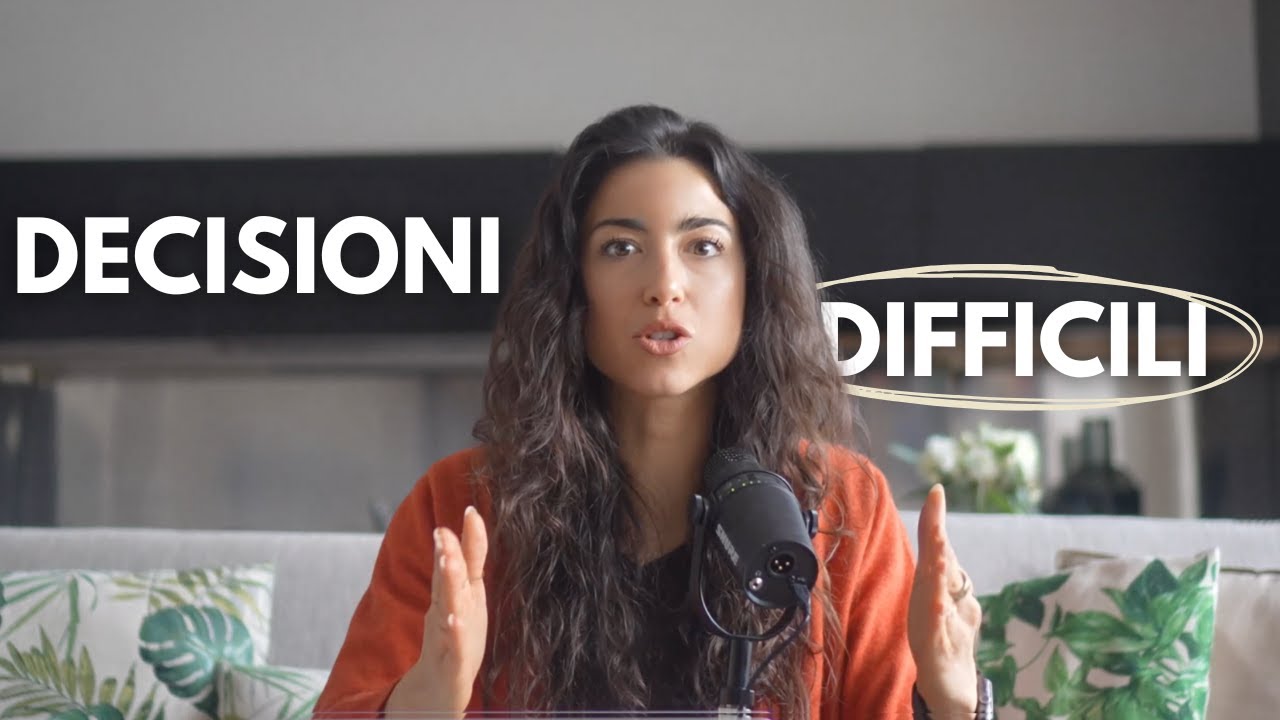 Come prendere decisioni DIFFICILI.