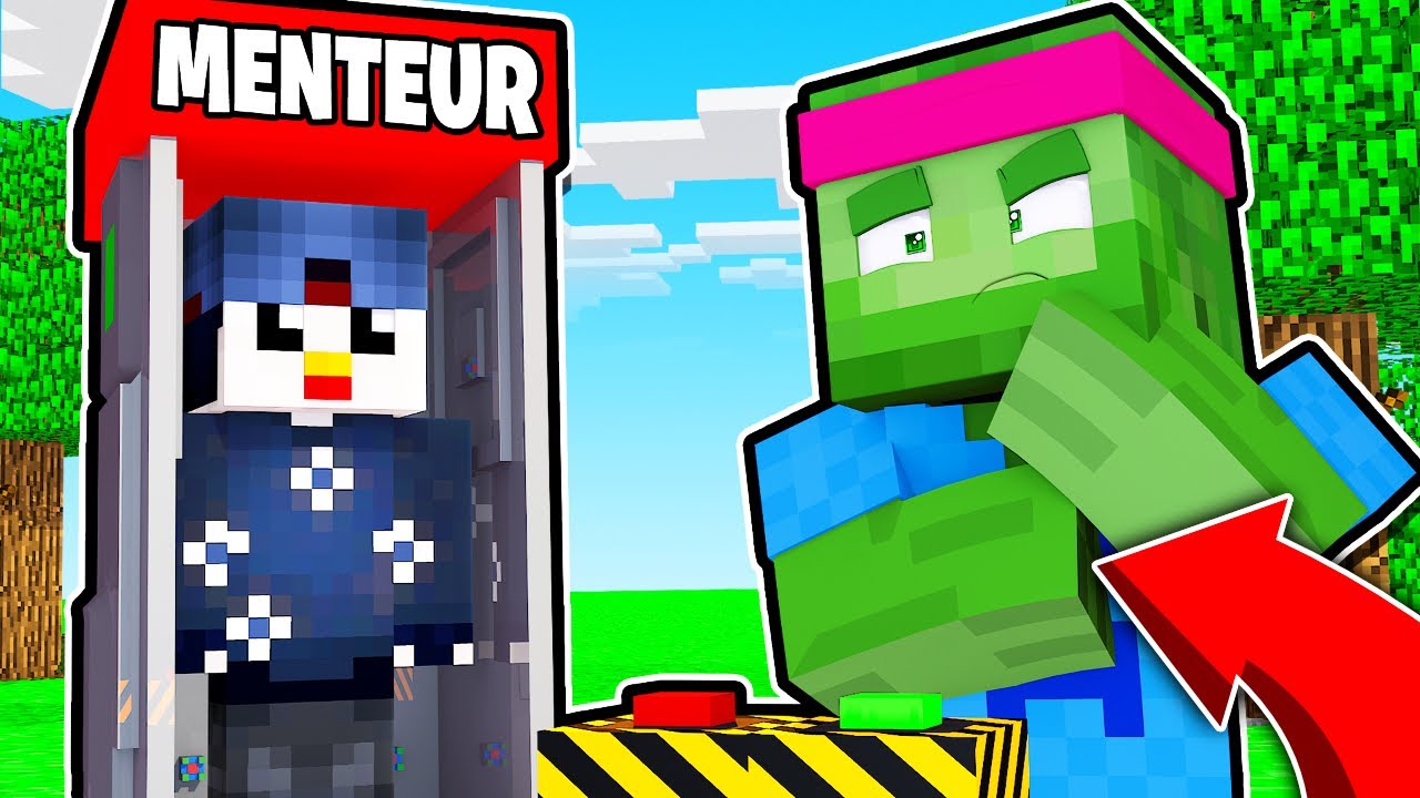 J'UTILISE UN DÉTÉCTEUR DE MENSONGE SUR DES YOUTUBERS et MA FAMILLE MINECRAFT ! Famille Diabolo