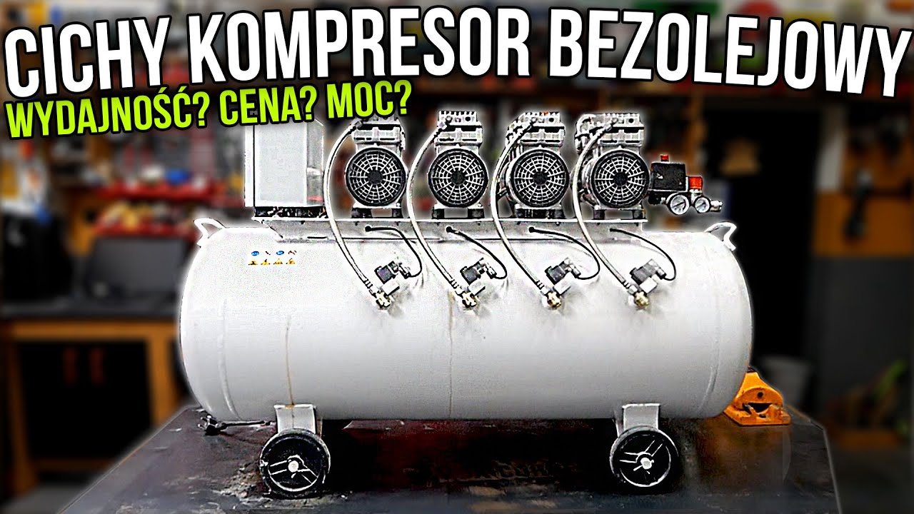 Cichy kompresor bezolejowy 200L czy ma on sens? Sprężarka membranowa a wydajność - Fox Corner