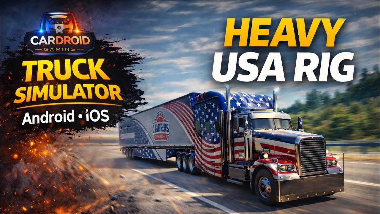 Truck Simulator USA Evolution – Heavy American Truck Drive | Android, iOS Gameplay