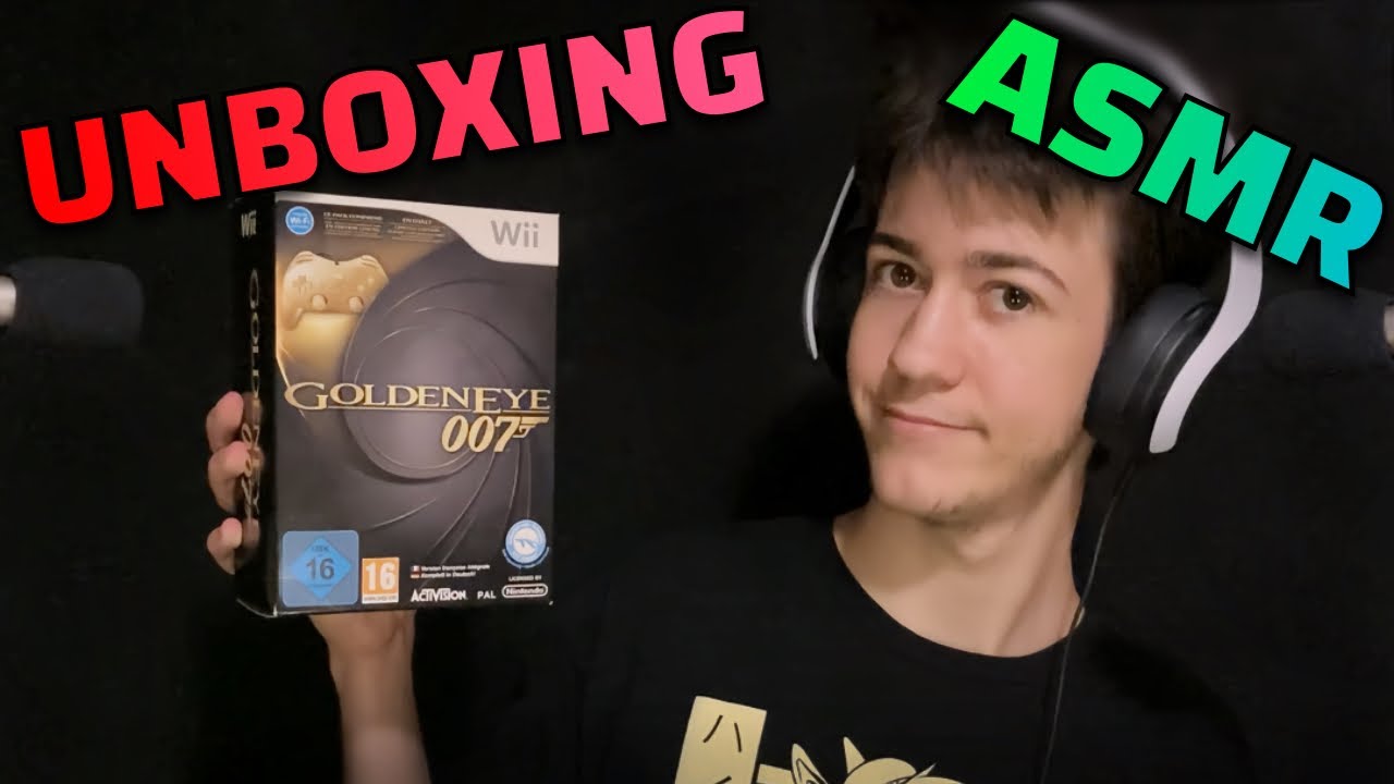 ASMR - Ouverture d'un COLLECTOR Wii - Goldeneye 007