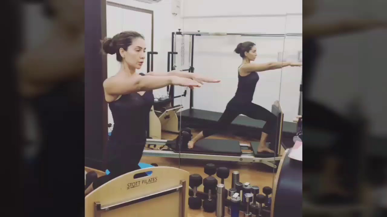 ACTRESS KIM SHARMA FITNESS WORKOUTS || BOLLYWOOD|| HEROINE KIM SHARMA FITNESS TRAINING