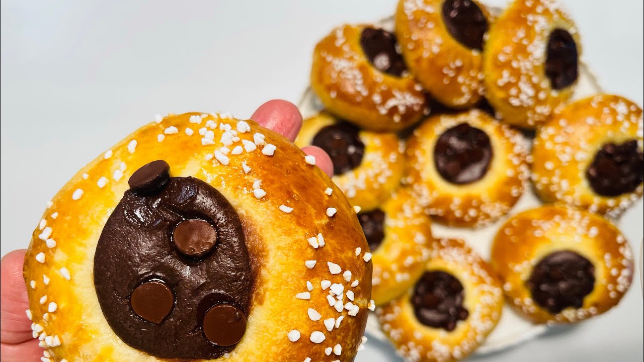 بريوش پودنغ الشوكولاتة Chocolate Pudding Brioche