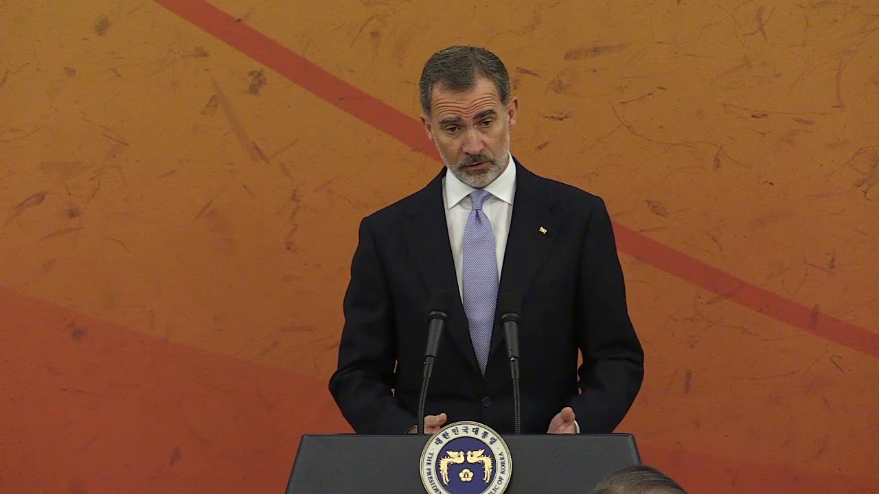 Discurso de S.M. el Rey en la cena oficial. Viaje de Estado a la Rep&uacute;blica de Corea