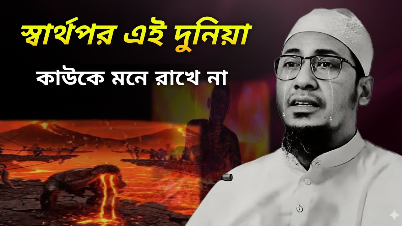 স্বার্থপর এই দুনিয়া কাউকে মনে রাখে না | হৃদয়স্পর্শী ইসলামিক ওয়াজ | Anisur Rahman ashrafi...