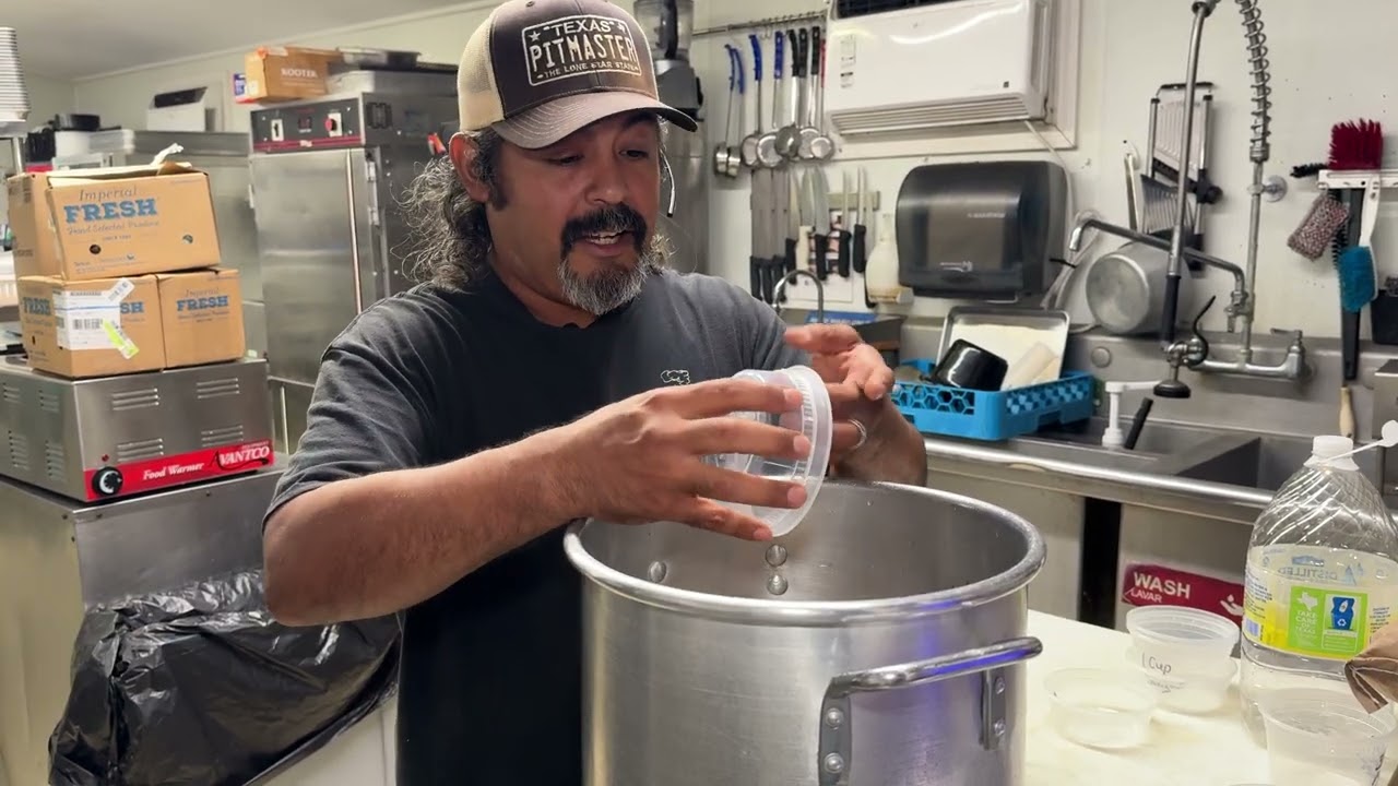 Making Brine for Pastrami