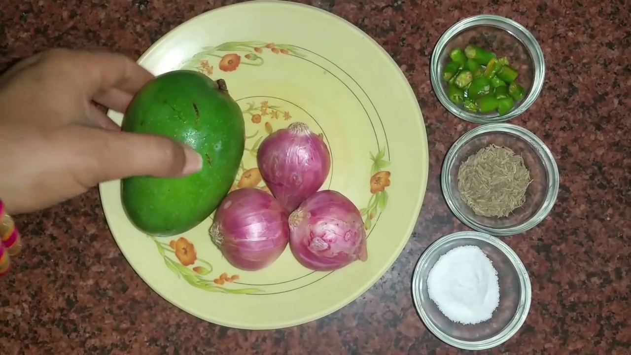 Aam Aur Pyaz ki Chutney | Mango Chutney Recipe | Green Mango Onion Chutney | कच्चे आम की चटनी