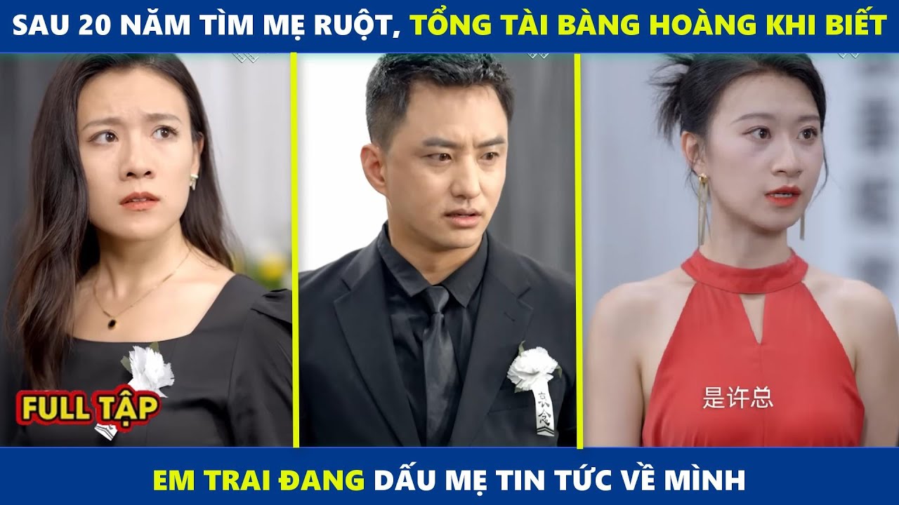 Sau 20 Năm Tìm Mẹ Ruột, Tổng Tài Bàng Hoàng Khi Biết Em Trai Đang Giấu Mẹ Tin Tức Về Mình