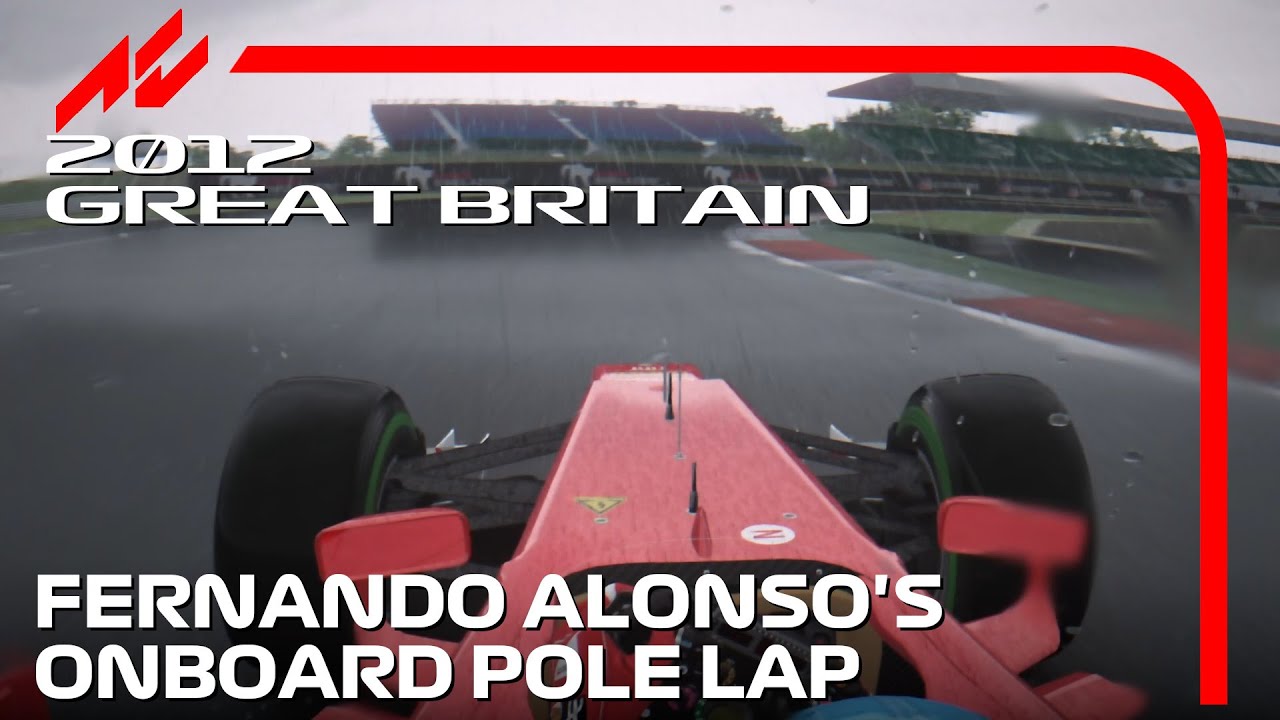 Fernando Alonso's Pole Lap | 2012 British Grand Prix | 