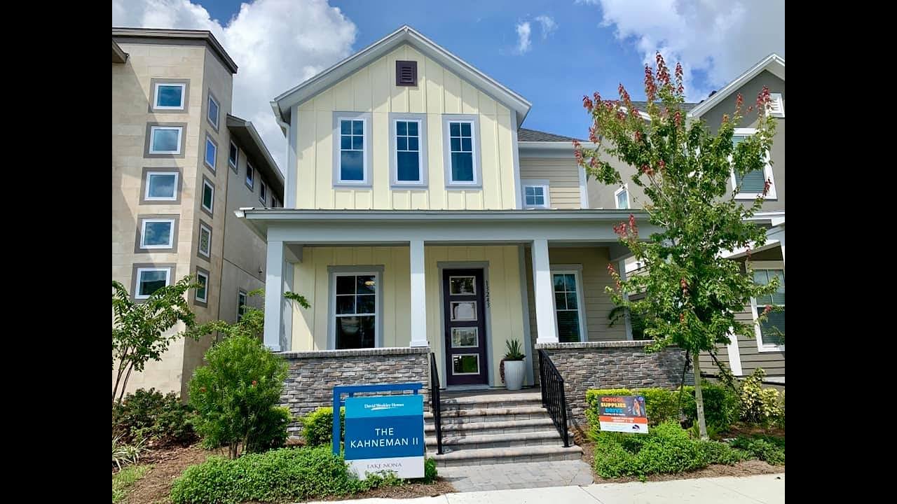 Orlando New Model Homes - David Weekley Homes in Laureate Park, Lake Nona - Kahneman II Model