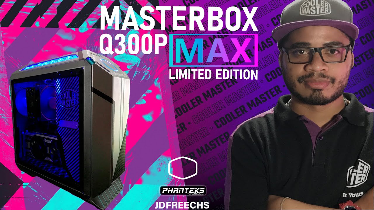 COOLER MASTER GABINETE Q300P MAX  🔥🔥 ( PERSONALIZACI&Oacute;N CASE MODDING )  🔥🔥