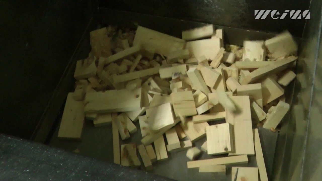 WEIMA Holz-Hacker WL 12 - Holzabschnitte